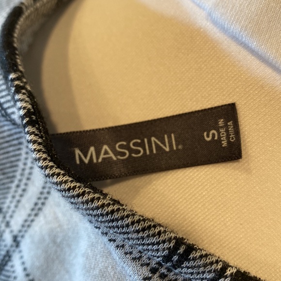 Black and Gray Checked Dress - Picture 3 of 5